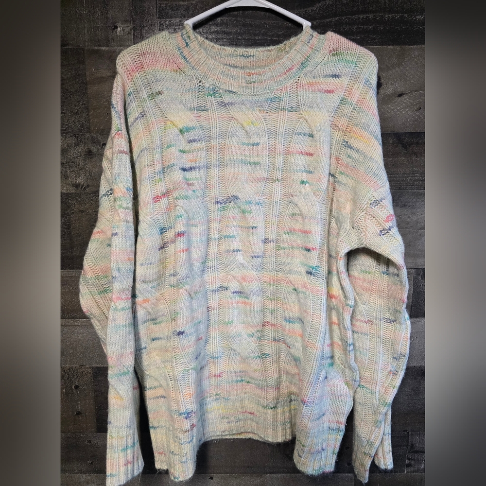 American Eagle Outfitters Pastel Knit Sweater